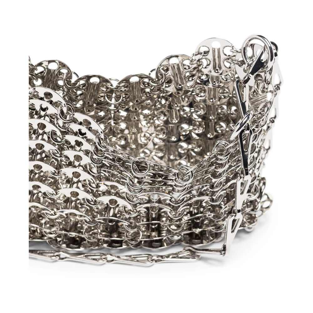 Paco Rabanne Stijlvolle schoudertas met Nano-ontwerp Gray Dames