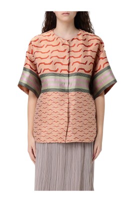 silk-short-sleeve-blouse