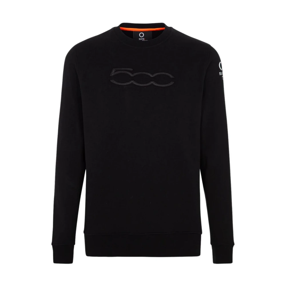 Suns Stijlvolle Sweatshirt voor Mannen en Vrouwen Black Heren