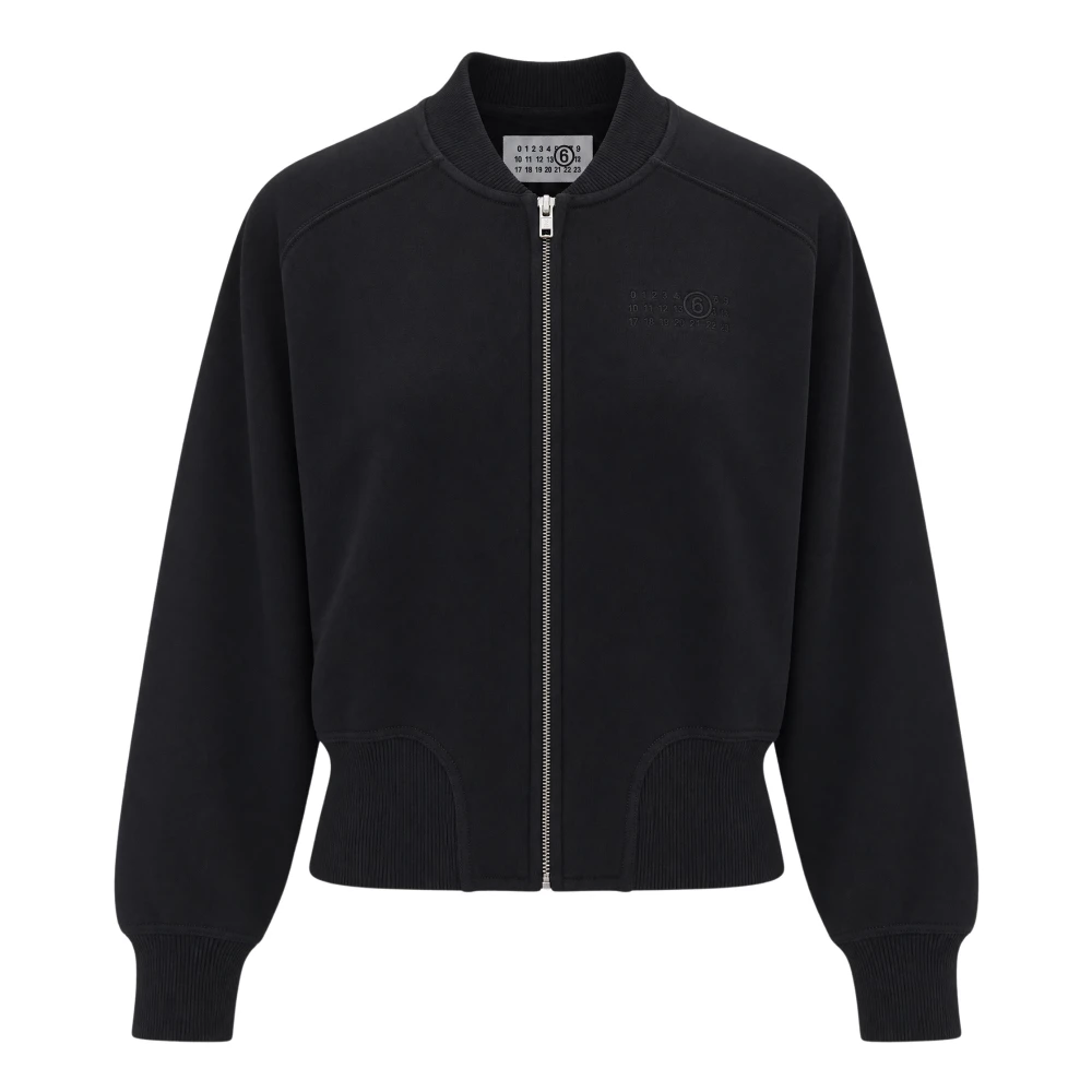 Mm6 Maison Margiela Donna Nero Felpe, M, New,
