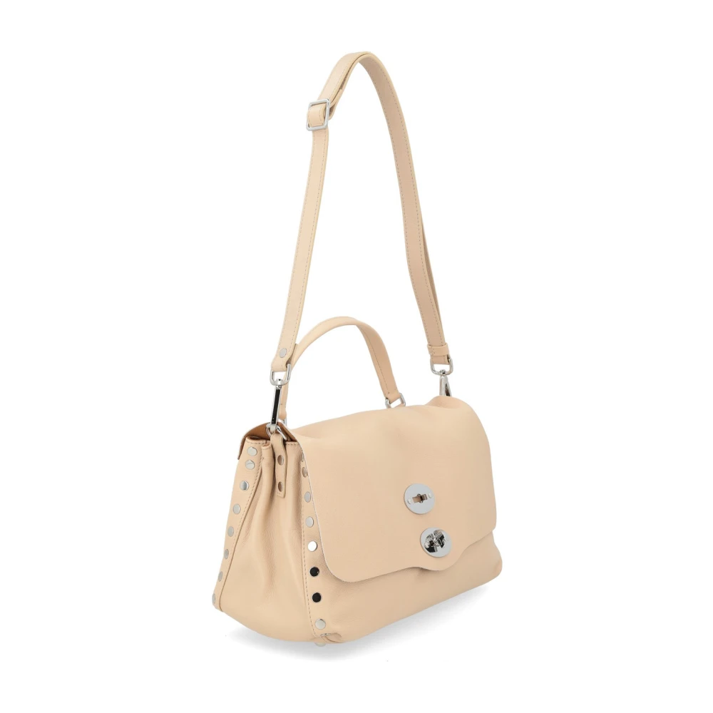 Zanellato Beige Bloom Postina Piuma Tas Beige Dames
