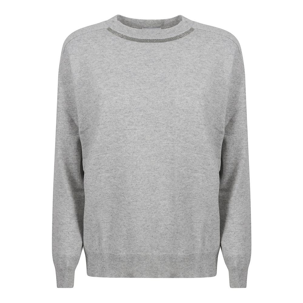 BRUNELLO CUCINELLI Kasjmiertrui voor Mannen Gray Dames