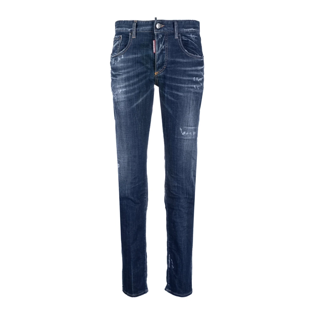 Dsquared2 Women's Blue Slim Fit Jeans, Xs, Stylish Denim Jeans Trousers