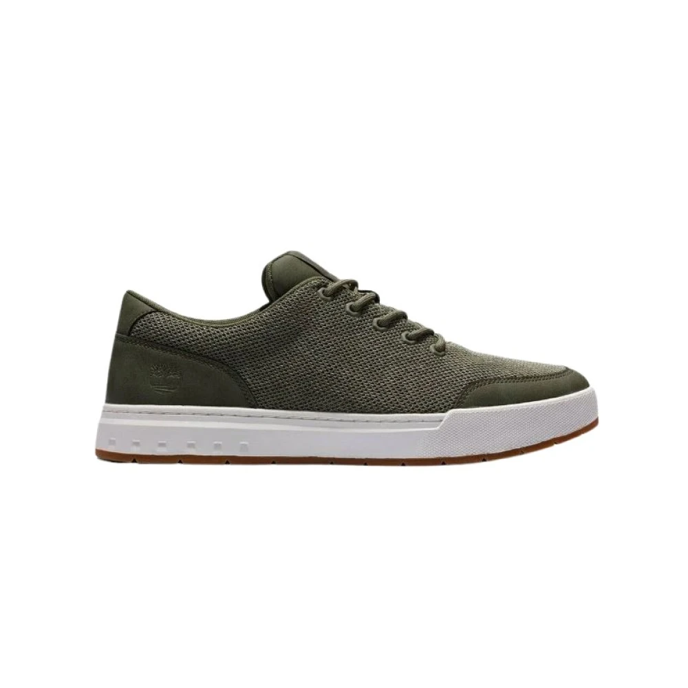 Timberland Donkergroene Oxford Sneakers Heren Schoenen