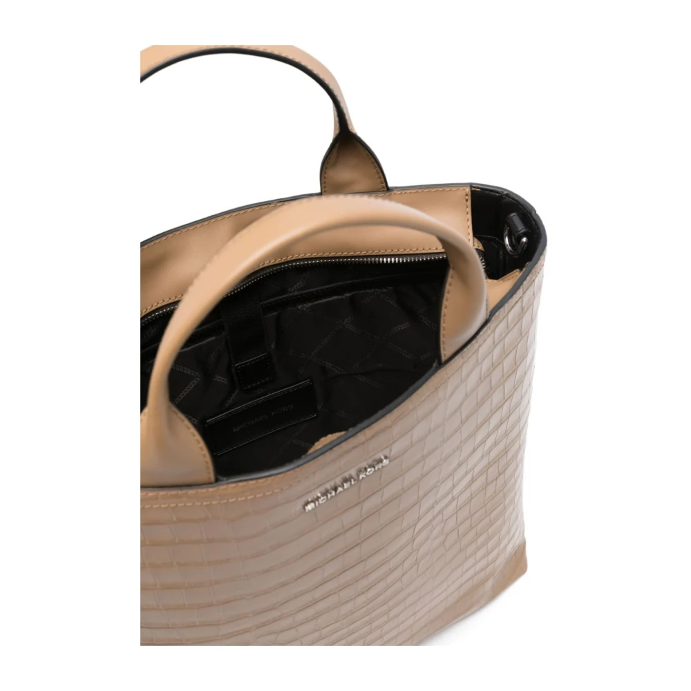 Michael Kors Hudson City Tote Tas Brown Heren