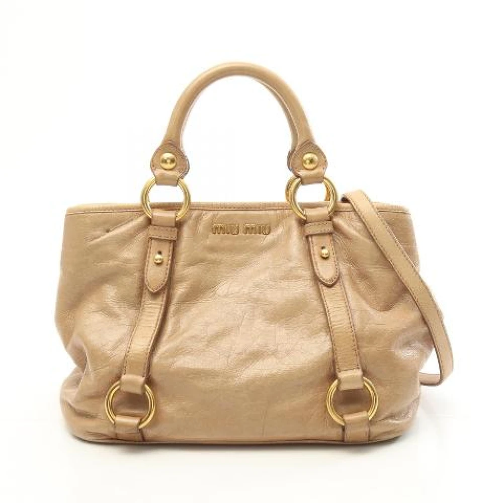 Pre-owned > Pre-owned Bags > Pre-owned Handbags - - Miu Miu Pre-owned - Modalova