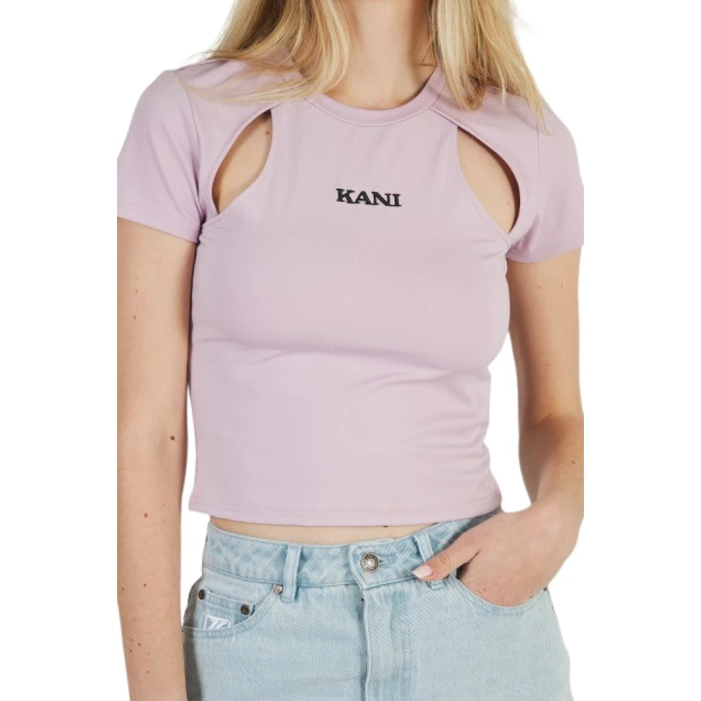Karl Kani T-Shirts Purple Dames