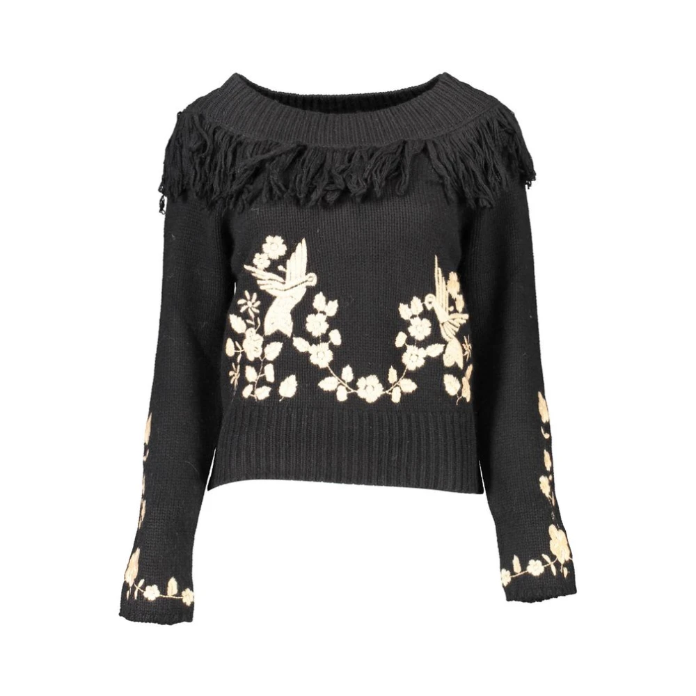 Blugirl Vrouw Grijs Truien & Vesten Dames, S, Wol, Wollen Trui