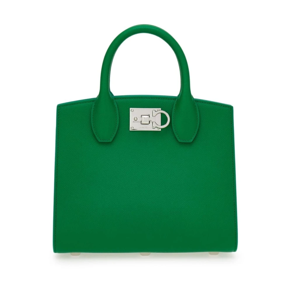 Salvatore Ferragamo Groene Mini Opbergdoos Green Dames