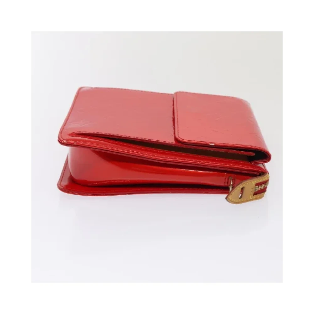Louis Vuitton Vintage Pre-owned Leather louis-vuitton-bags Red Dames