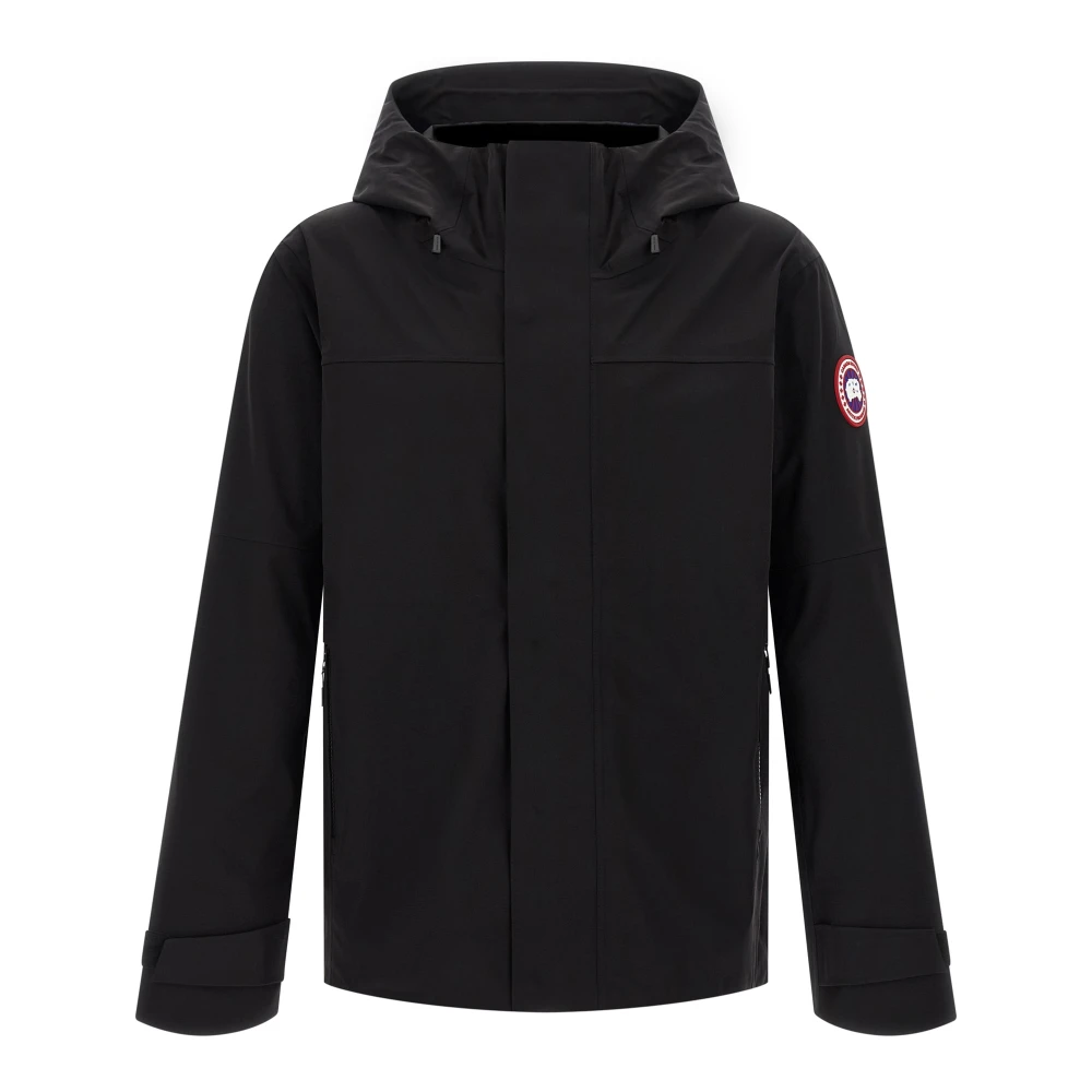 Canada Goose Rupert Waterproof Jacket - Male - Light Jackets - Black - 2XL - Jackets
