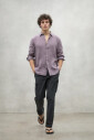 chemise-en-lin-mauve-poussiereux