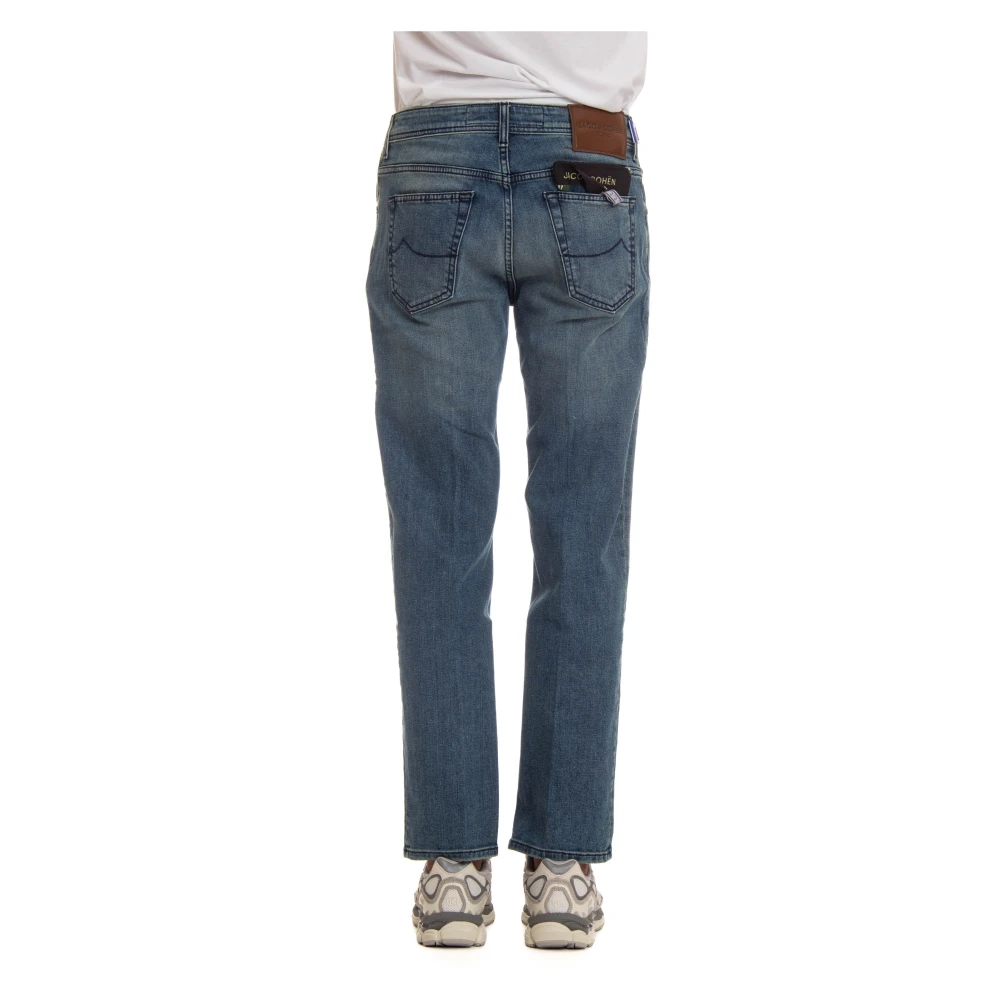 Jacob Cohën Slim Fit Stretch Denim Jeans Blue Heren
