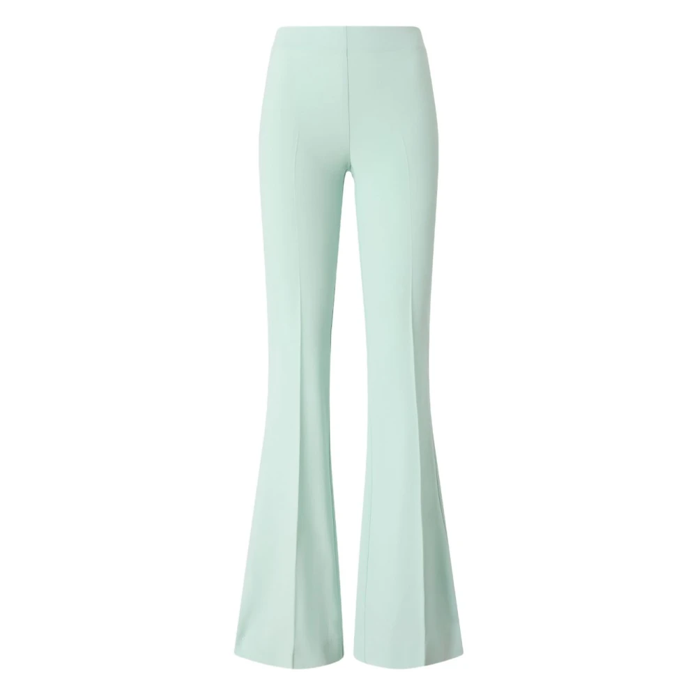 Pinko Women's Green Wide Trousers, M, Wide Trousers