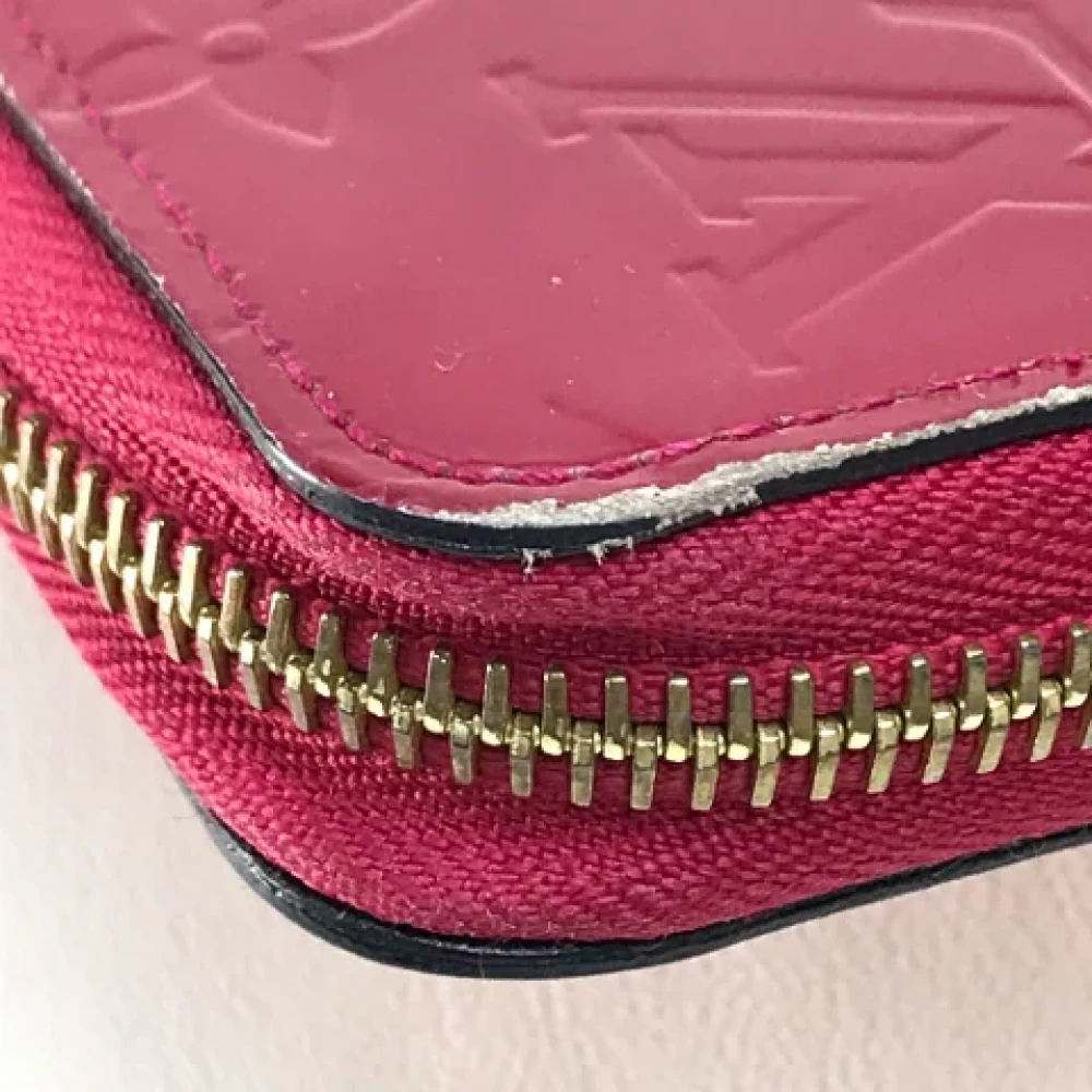 Louis Vuitton Vintage Pre-owned Leather wallets Pink Dames