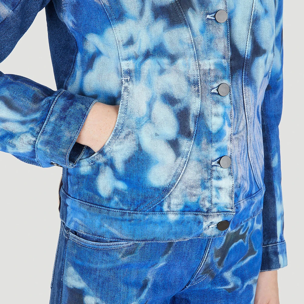 Paula Canovas del Vas Denim Jack Blue Dames