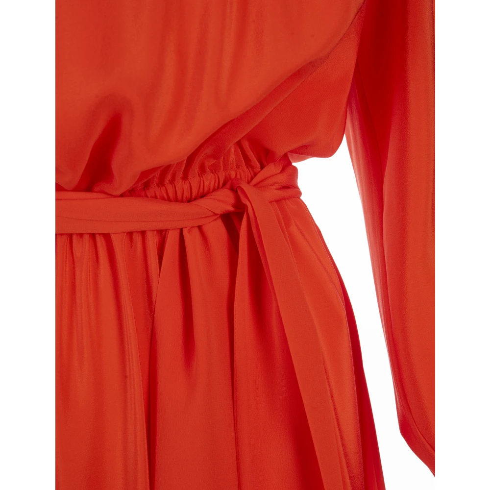 Kiton Midi Dresses Orange Dames