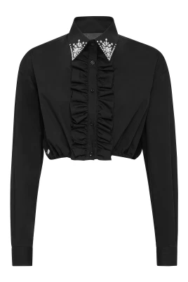 Poplin Cropped Shirt