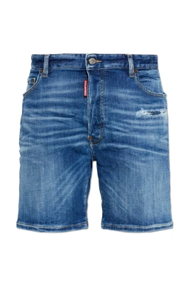 Marine Denim Shorts