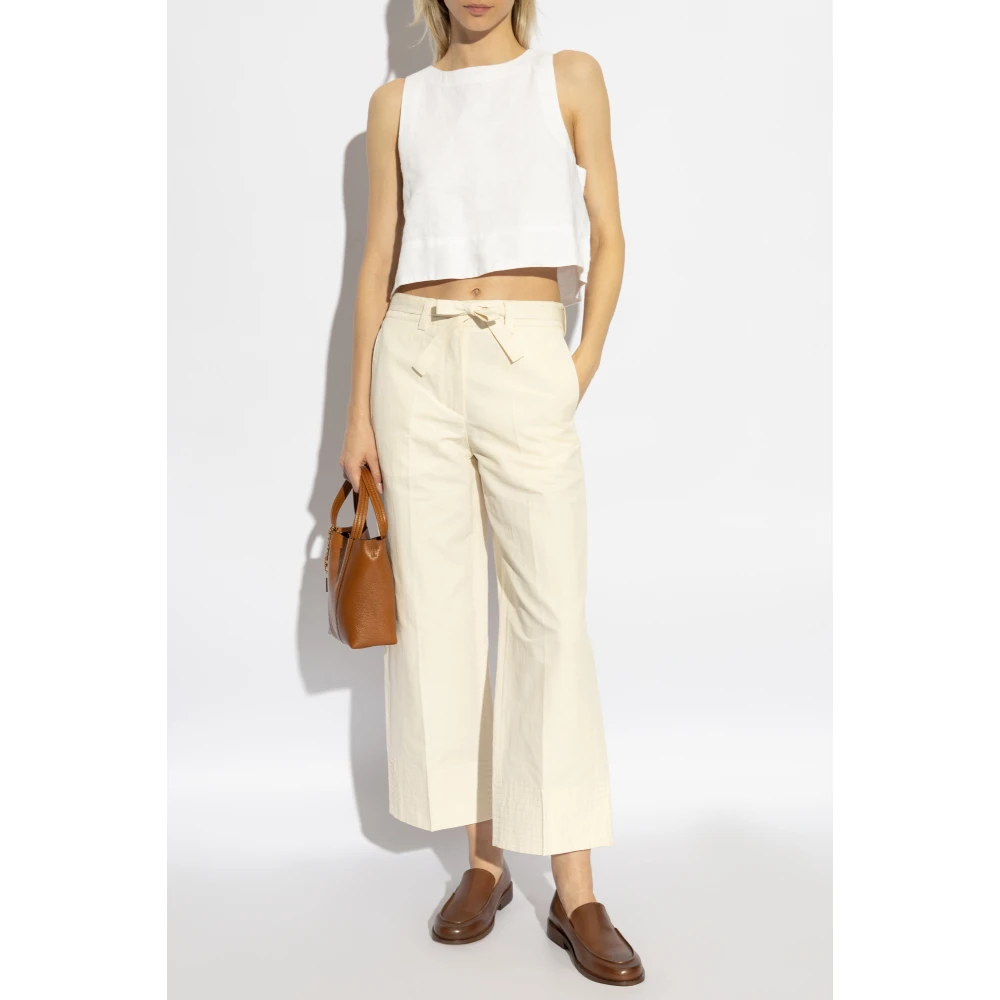 A.p.c. Broek met stropdas Beige Dames