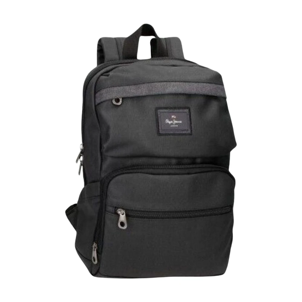 Pepe Jeans Heren Court Documenthouder Rugzak Black Heren