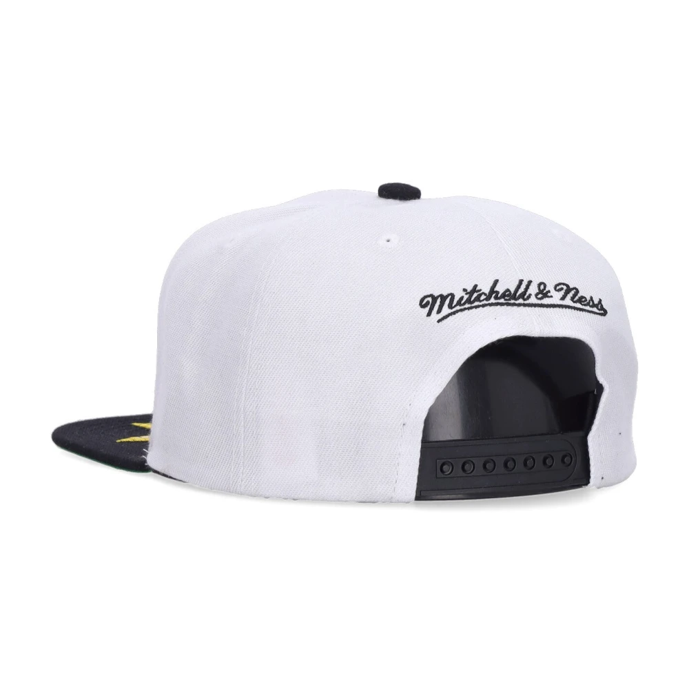 Mitchell & Ness Boston Bruins Vintage Snapback Pet White Heren