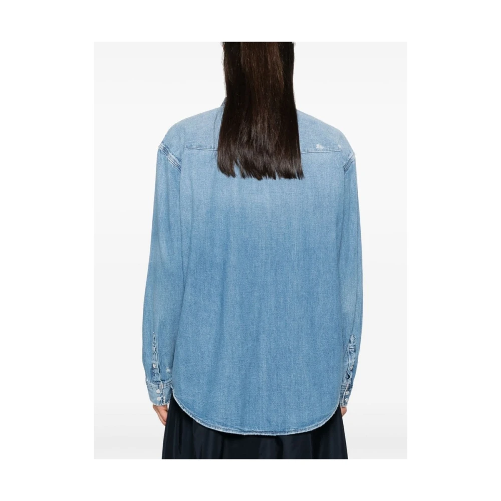 Ralph Lauren Overhemd Blue Dames