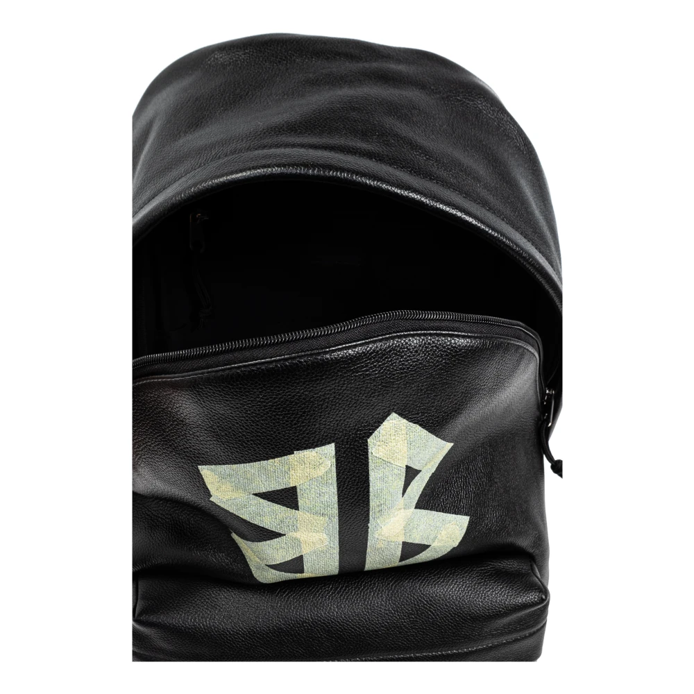 Balenciaga Leren rugzak Black Heren