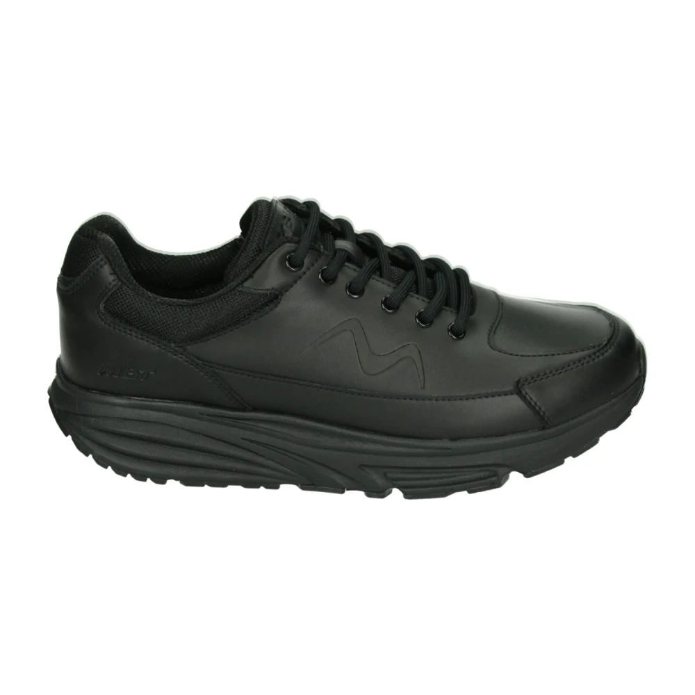 MBT Casual Zwarte Sneakers met Uitneembaar Voetbed Heren Schoenen