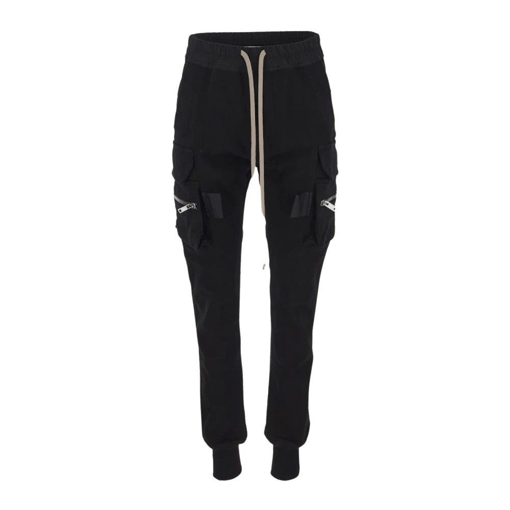 Rick Owens Mastodon Cargo Broek Black Dames