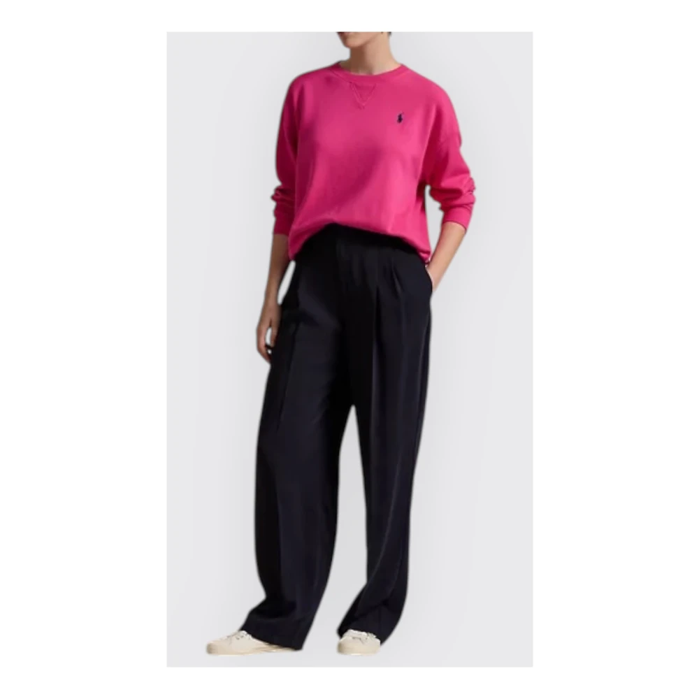 Polo Ralph Lauren Fleece Sweater Pink Dames