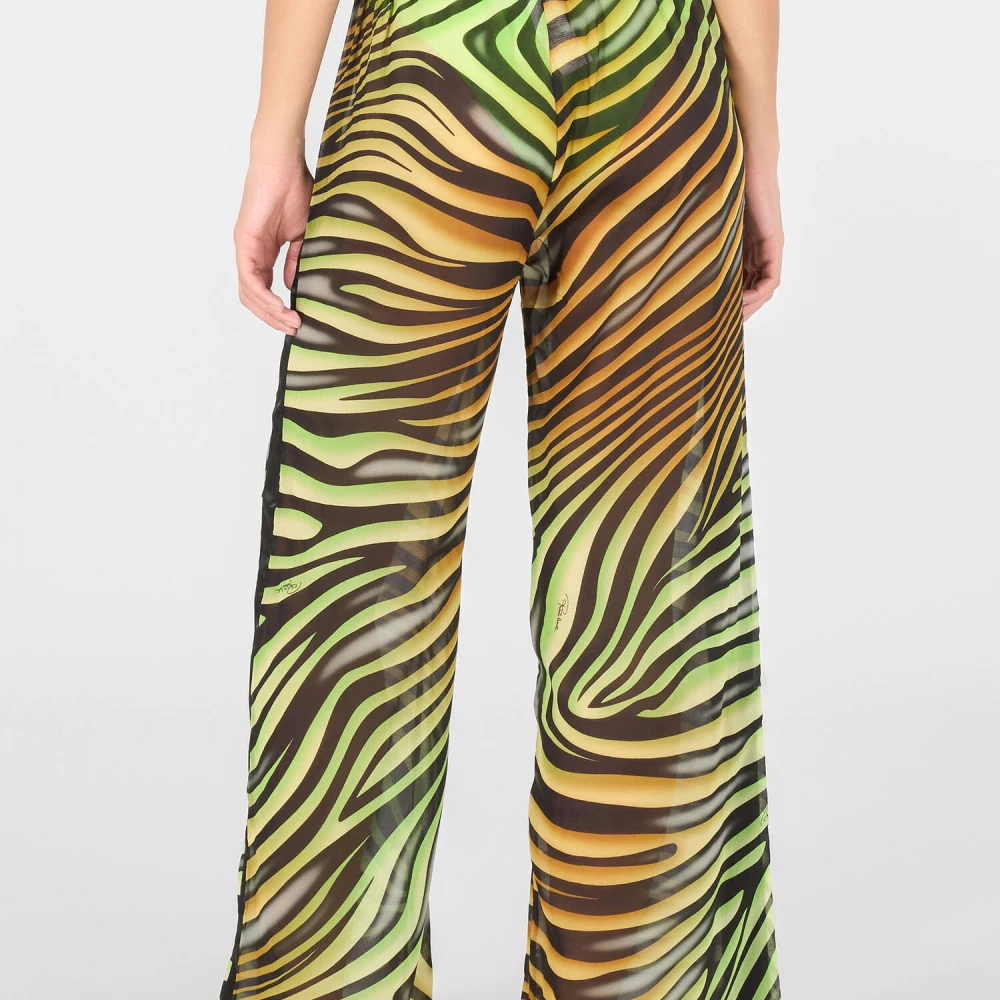 Roberto Cavalli Elegante Damesbroek Multicolor Dames