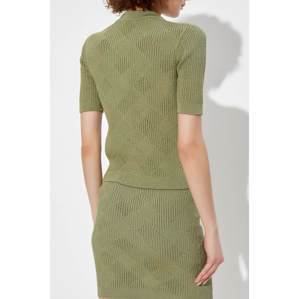 Balmain Kortemouwvest Green Dames