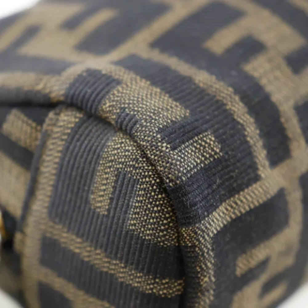 Fendi Vintage Pre-owned Canvas clutches Brown Dames