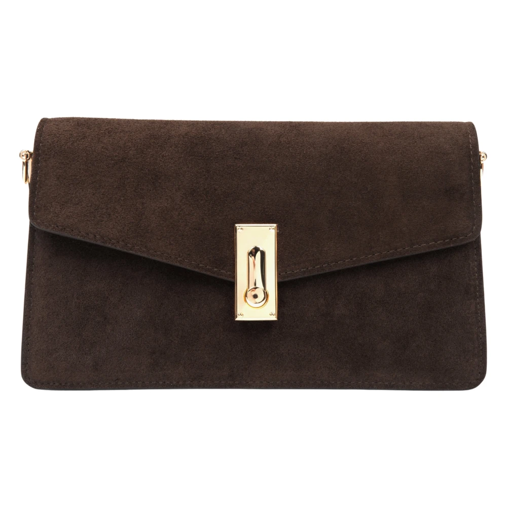 Estro Women's Brown Shoulder Bags, One Size, Small Shoulder Bag
