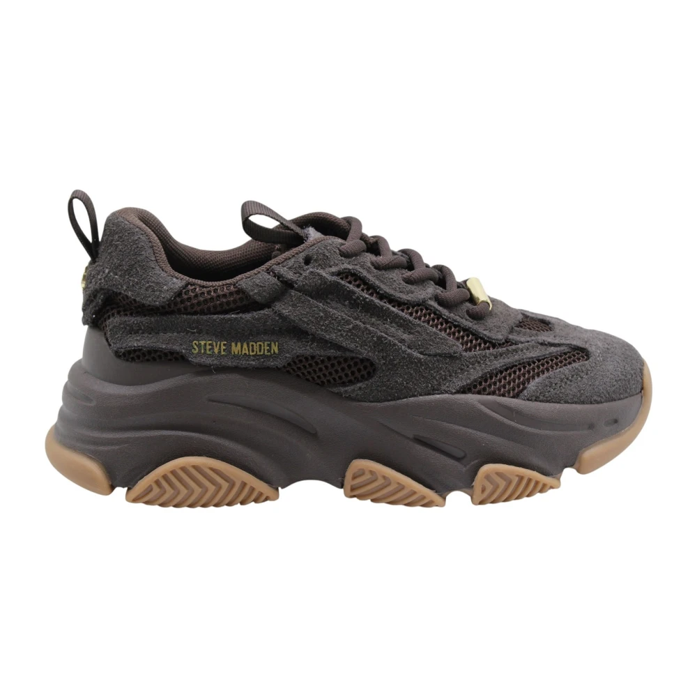 Steve Madden Women's Marron Trainers Possession-E - Image 2