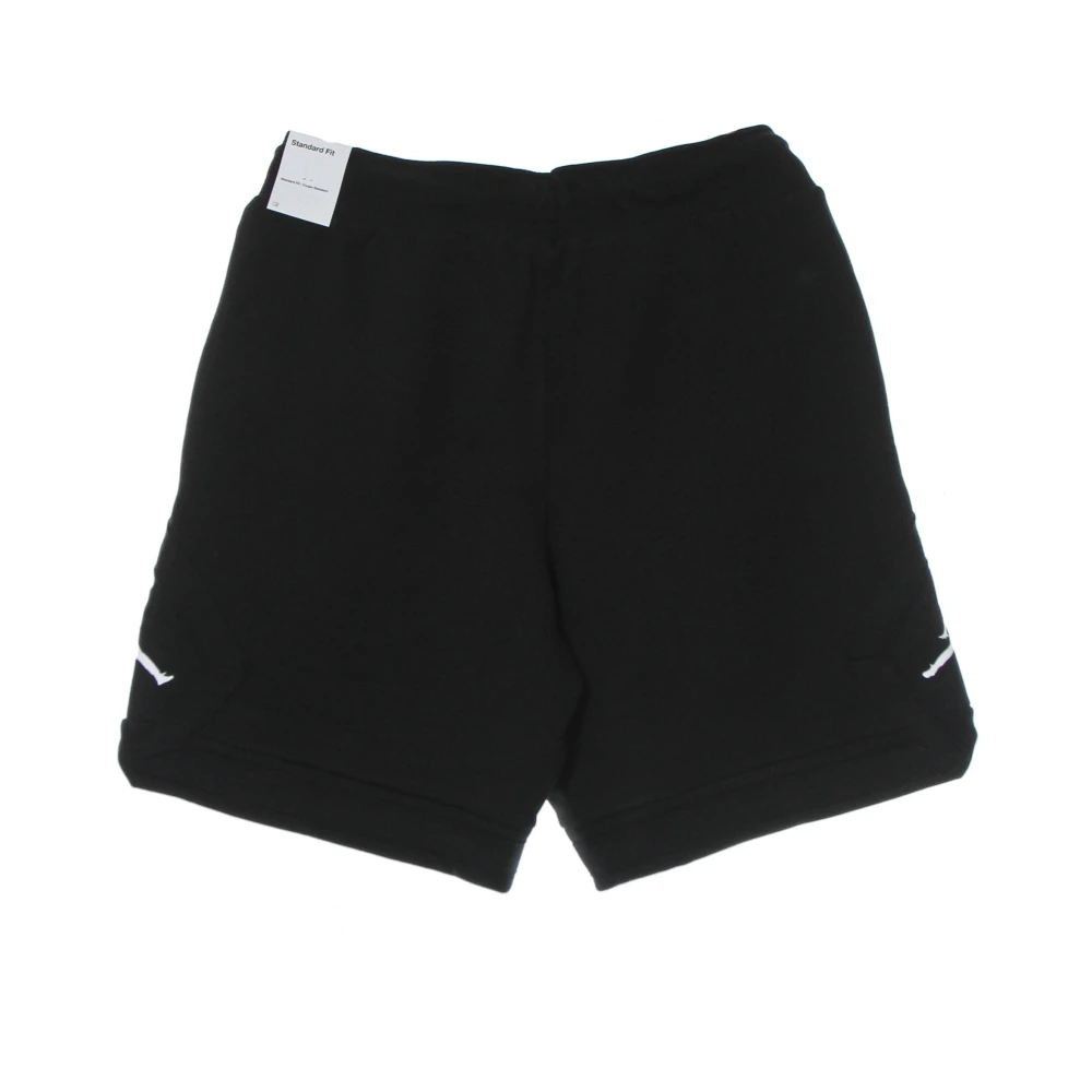 Jordan Diamant Fleece Korte Tracksuit Shorts Black Heren