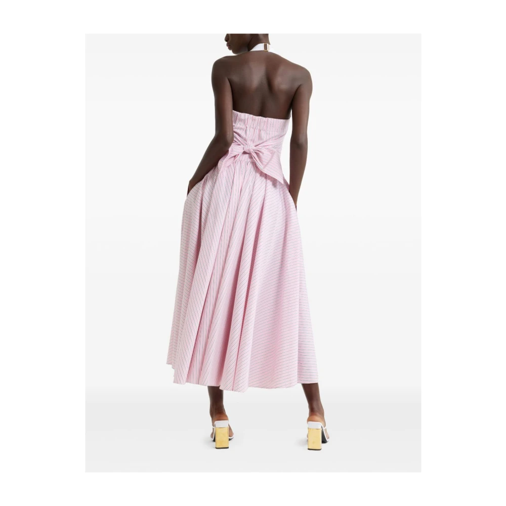 Patou Rosa Jurk Stijl Comfortabel Elegant Pink Dames