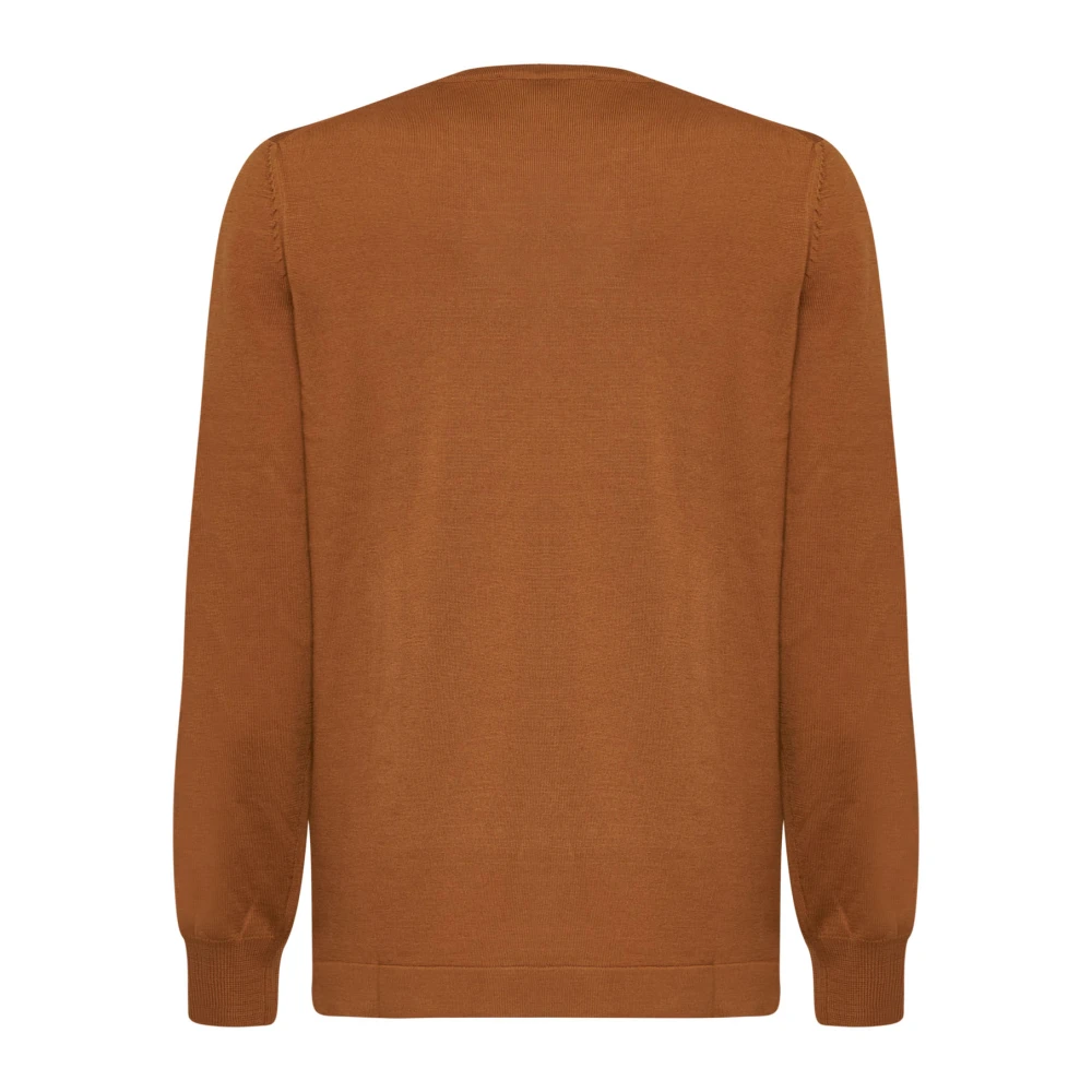 D4.0 Bruine Sweater Collectie Brown Heren