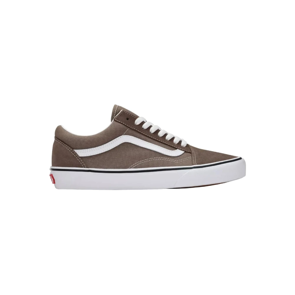 Vans Women's Brown Sneakers, 3 Uk, Old Skool Trainers