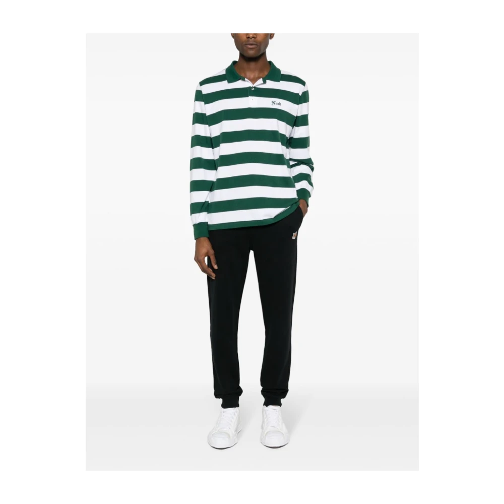 Maison Kitsuné Trousers Black Heren