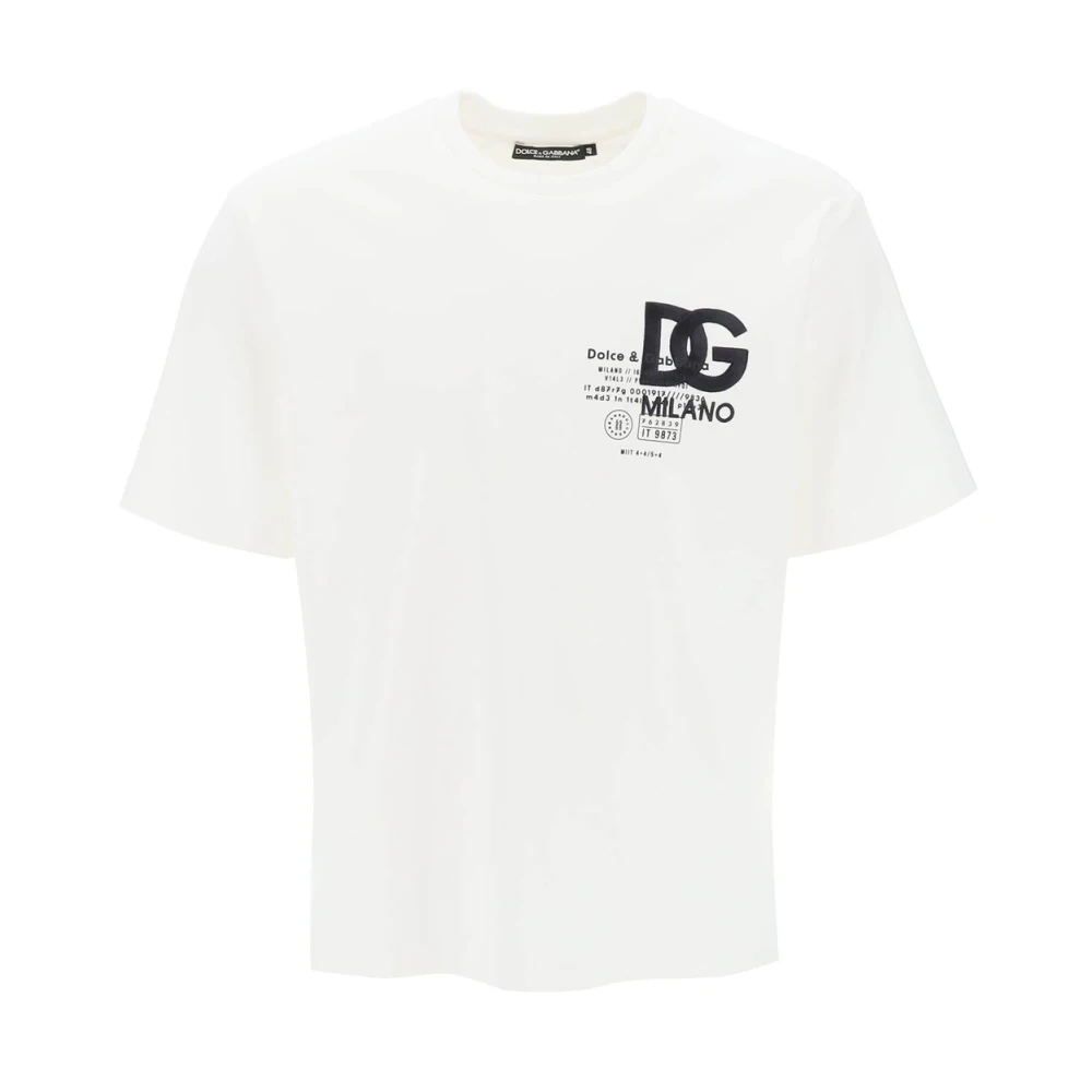 Dolce & Gabbana Klassiek T-Shirt White Heren