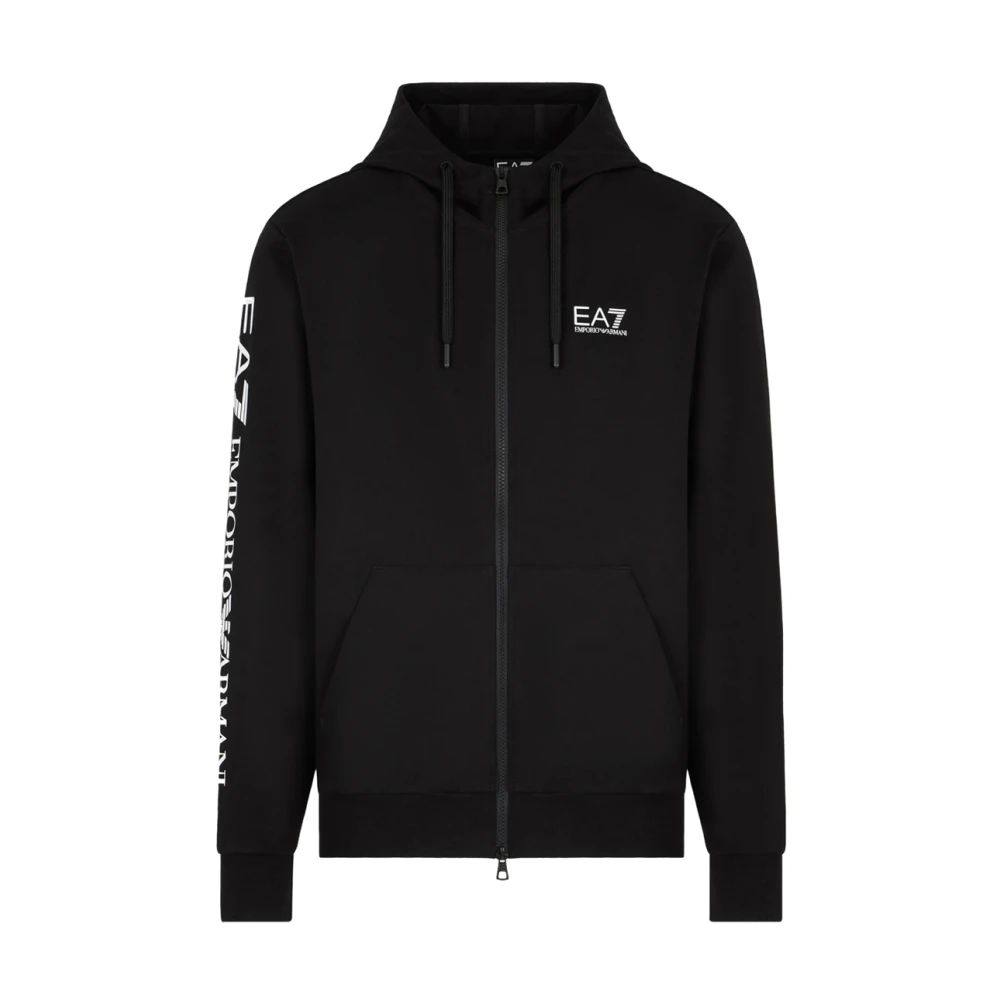 Sweatshirts & Hoodies > Zip-throughs - - Emporio Armani EA7 - Modalova