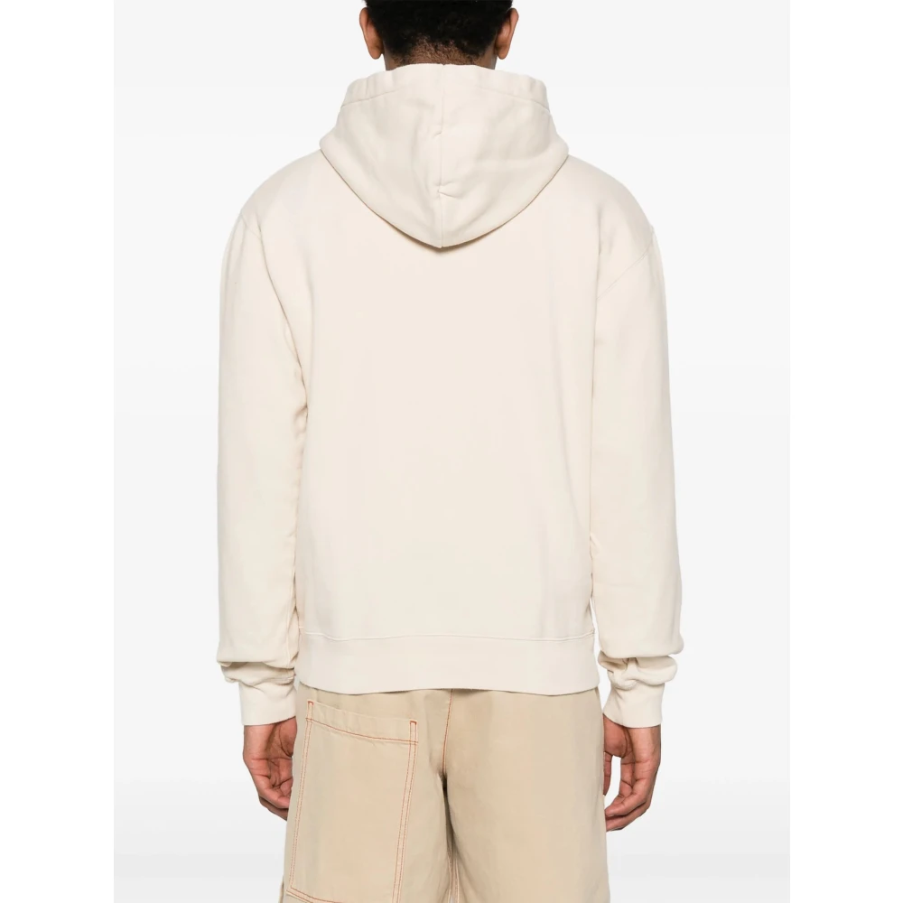 Jacquemus Luxe Beige Katoenen Hoodie Beige Heren