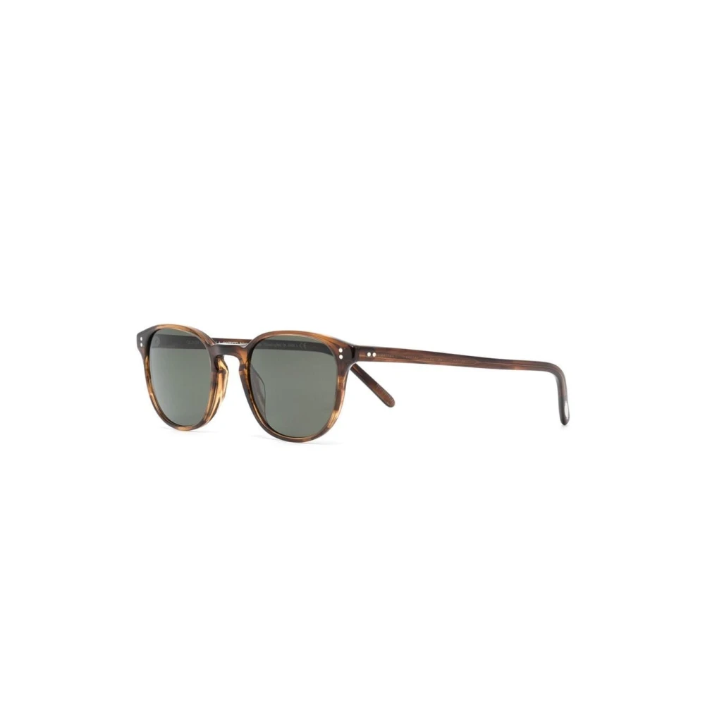 Oliver Peoples Men's Brown Fairmont Sun - Sunglasses - 49 Mm - Accessories