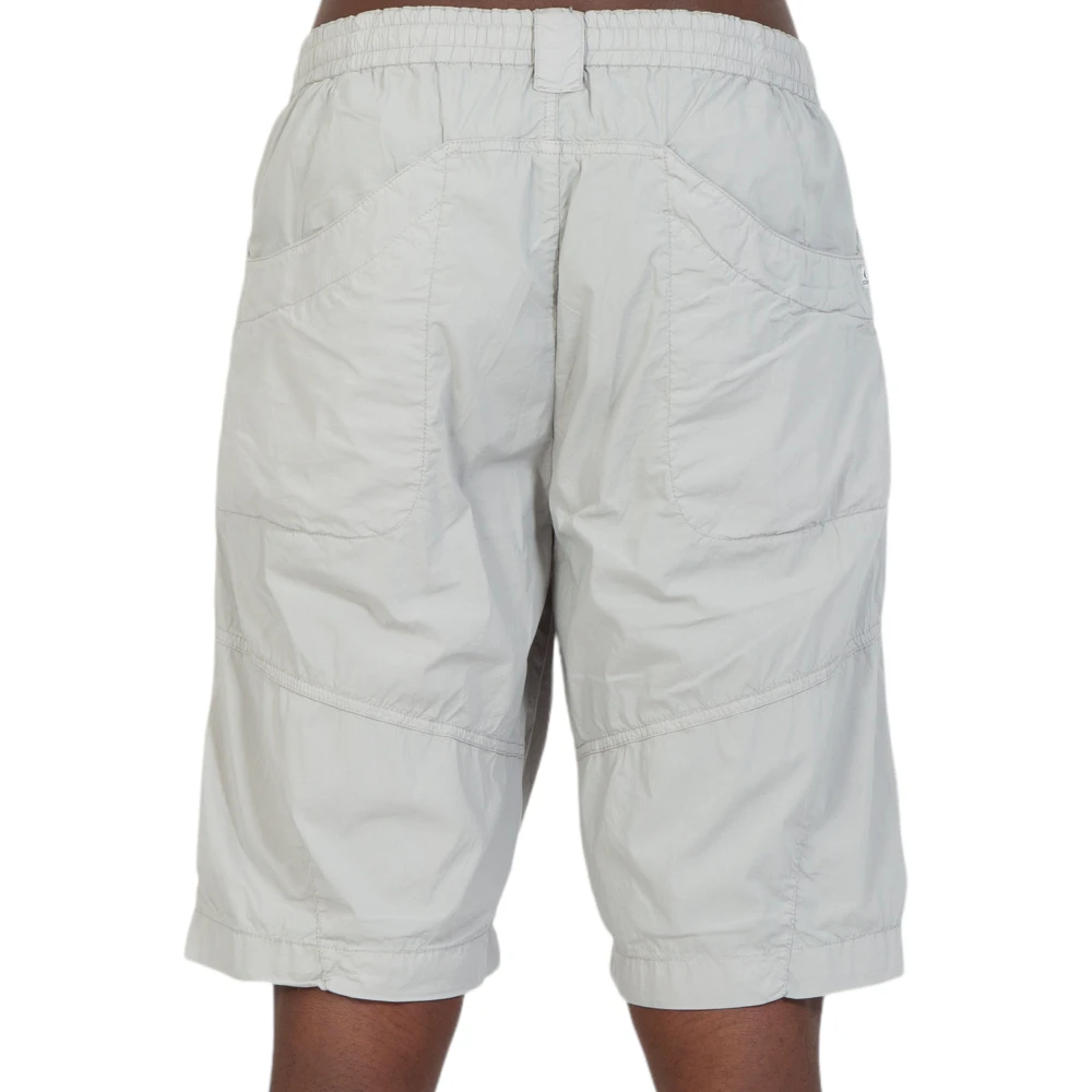 C.P. Company Zipped Shorts in 913 Gray Heren