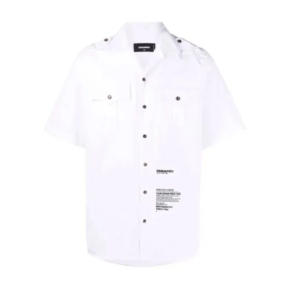 Shirts > Short Sleeve Shirts - - Dsquared2 - Modalova