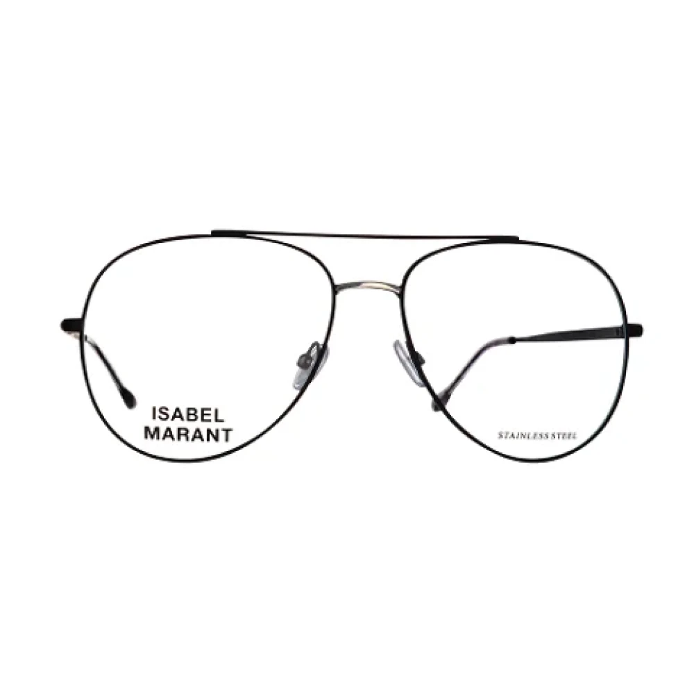 Isabel Marant Pre-owned Metal sunglasses Black Dames