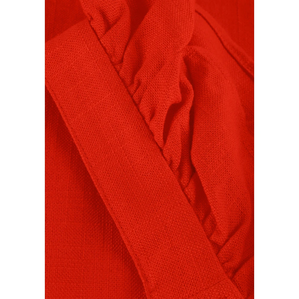 Y.A.S Rode Jumpsuit Yasisma SL Stijl Red Dames