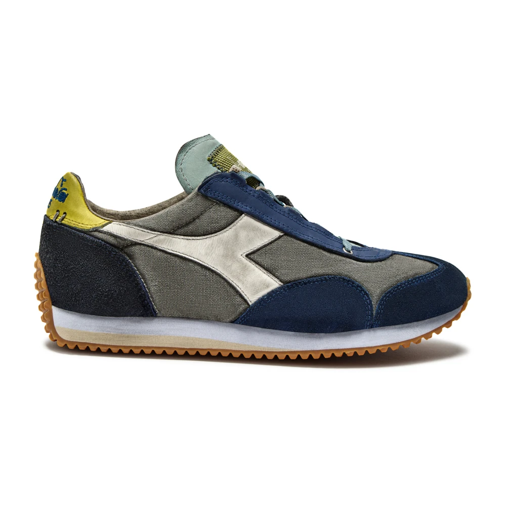 Diadora Men's Blue Sneakers, 6 1/2 Uk, Equipe Trainers